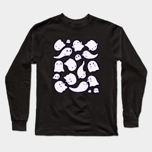 Many halloween ghosts Long Sleeve T-Shirt